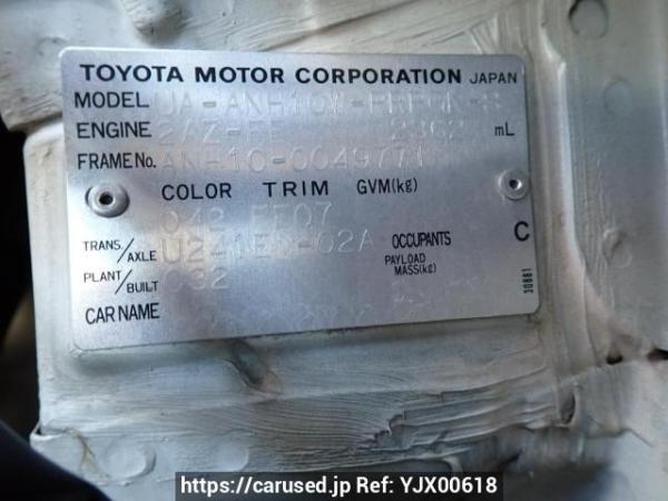 Used 2003 AT toyota alphard ANH10W Image[10]