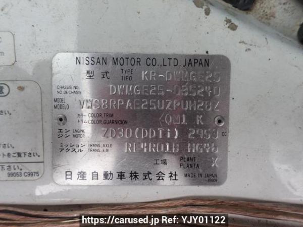 Used 2006 AT nissan caravan-bus DWMGE25 Image[10]
