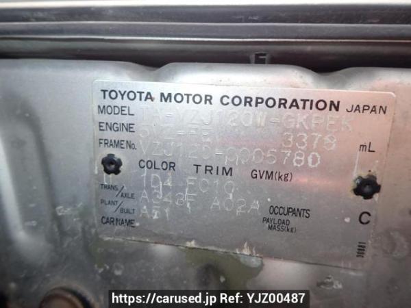 Used 2003 AT toyota land-cruiser-prado VZJ120W Image[10]