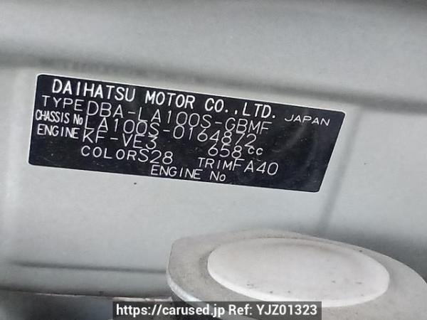Used 2012 AT daihatsu move LA100S Image[9]