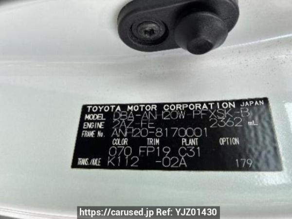 Used 2011 AT toyota alphard ANH20W Image[10]
