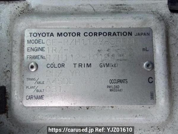 Used 2003 AT toyota regiusace-van RZH112V Image[10]
