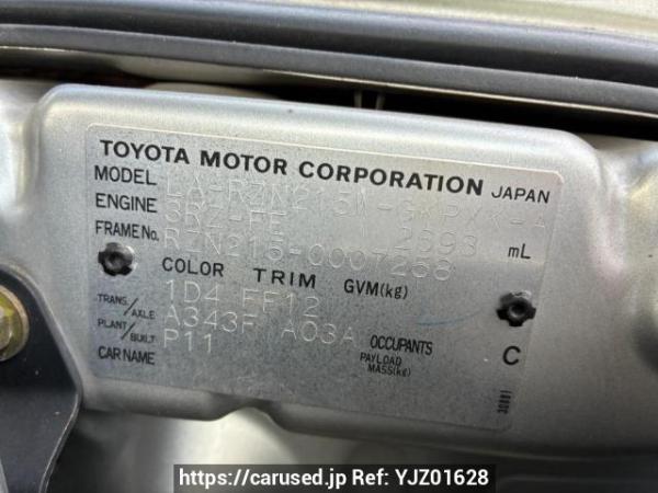Used 2003 AT toyota hilux-surf RZN215W Image[8]