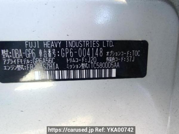 Used 2012 AT subaru impreza-sports GP6 Image[10]