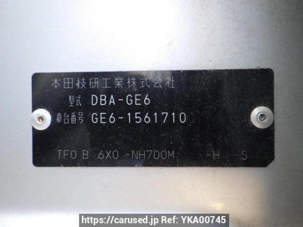 Used 2011 AT honda fit GE6 Image[8]