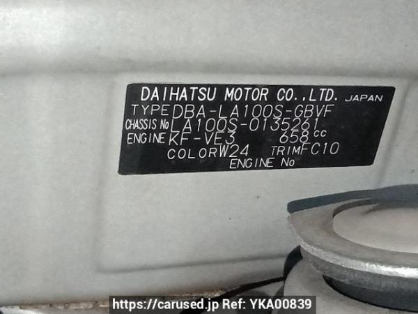 Used 2012 AT daihatsu move LA100S Image[11]
