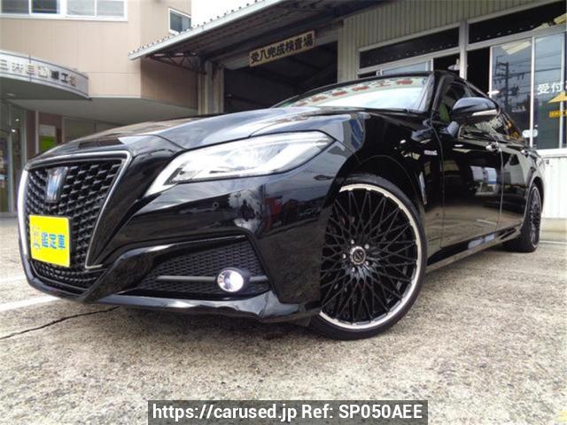Buy Used 2018 Toyota Crown Hybrid AZSH20 (SP050AEE) - Carused.jp
