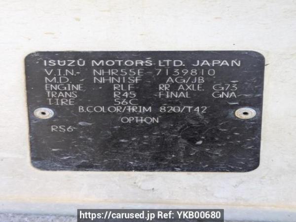 Used 1991 MT isuzu elf-truck NHR55E Image[11]