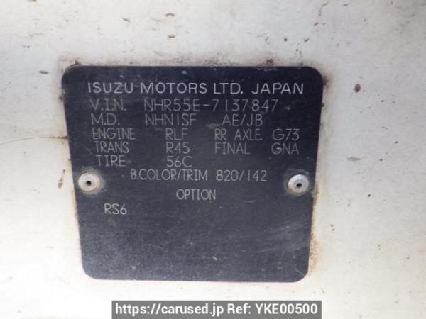 Used 1991 MT isuzu elf-truck NHR55E Image[8]