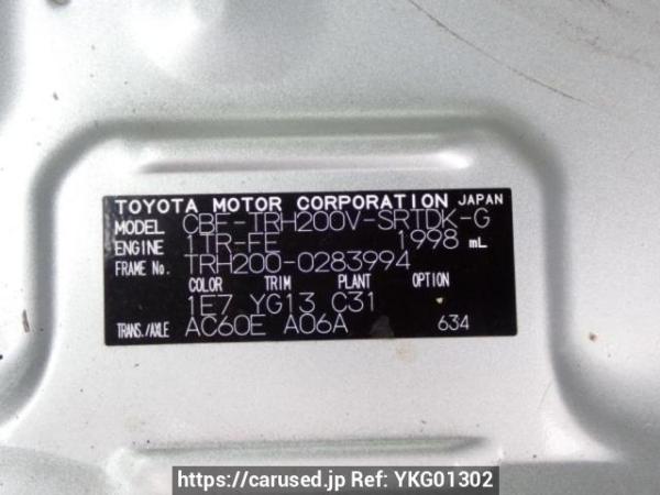 Used 2018 AT toyota regiusace-van TRH200V Image[10]