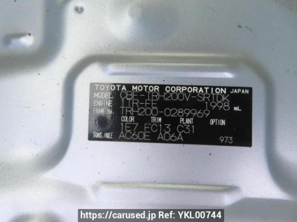 Used 2018 AT toyota regiusace-van TRH200V Image[11]