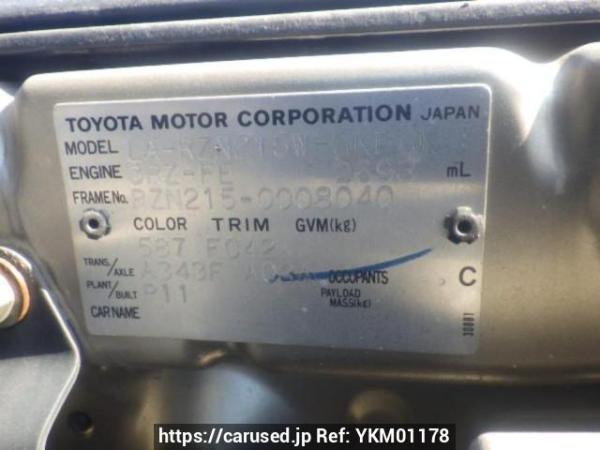 Used 2003 AT toyota hilux-surf RZN215W Image[10]