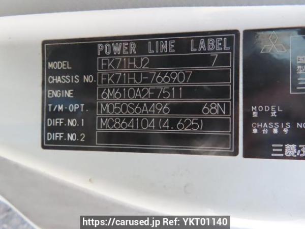 Used 2004 MT mitsubishi-fuso fighter FK71HJ Image[10]