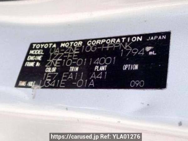 Used 2003 AT toyota wish ZNE10G Image[10]