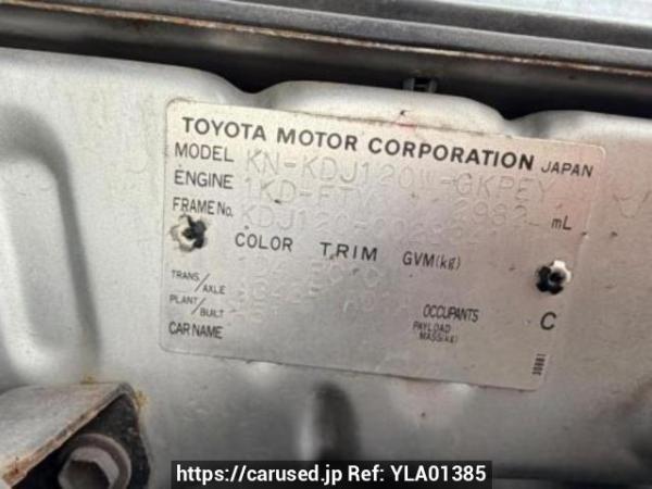 Used 2003 AT toyota land-cruiser-prado KDJ120W Image[8]