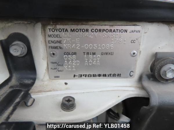 Used 2000 AT toyota liteace-van KR42V Image[10]
