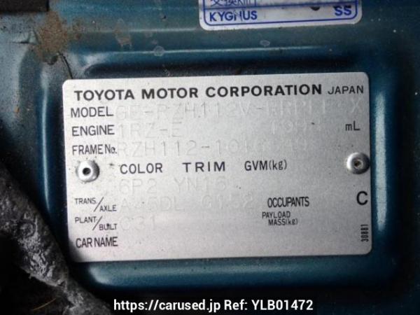Used 2003 AT toyota hiace-van RZH112V Image[10]