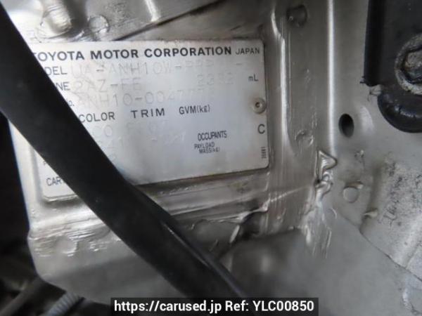 Used 2003 AT toyota alphard ANH10W Image[10]