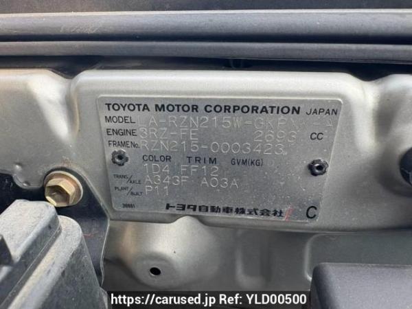 Used 2002 AT toyota hilux-surf RZN215W Image[10]