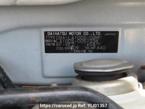 Used 2011 AT daihatsu move LA100S Image[10]